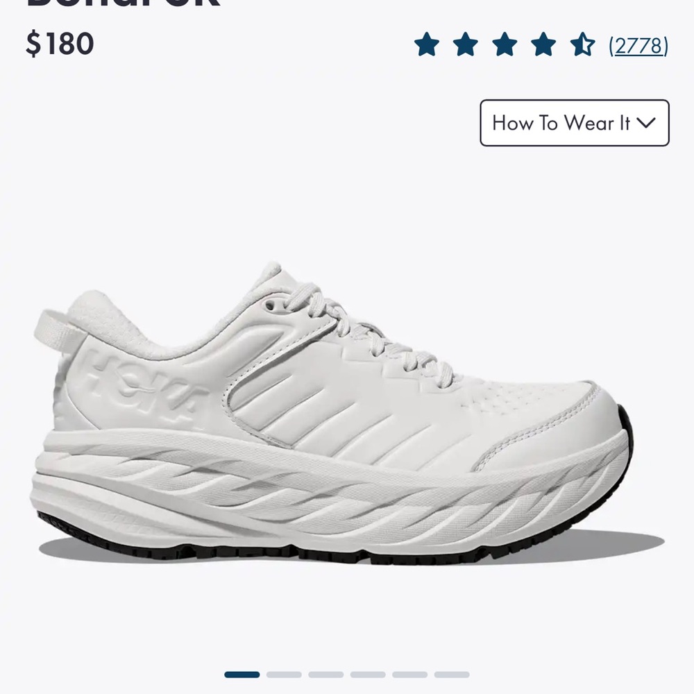 Hoka Bondi SR tennis shoes - Picture 5 of 5